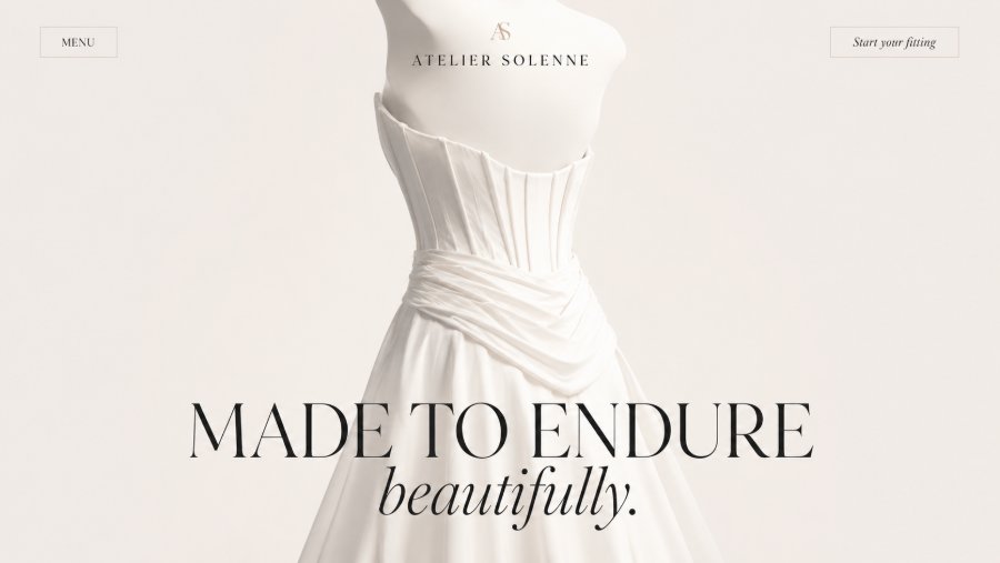 Atelier Solenne — Couture bridal atelier