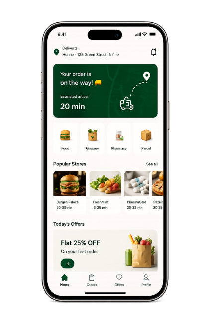 Freshline Delivery — Grocery & food delivery