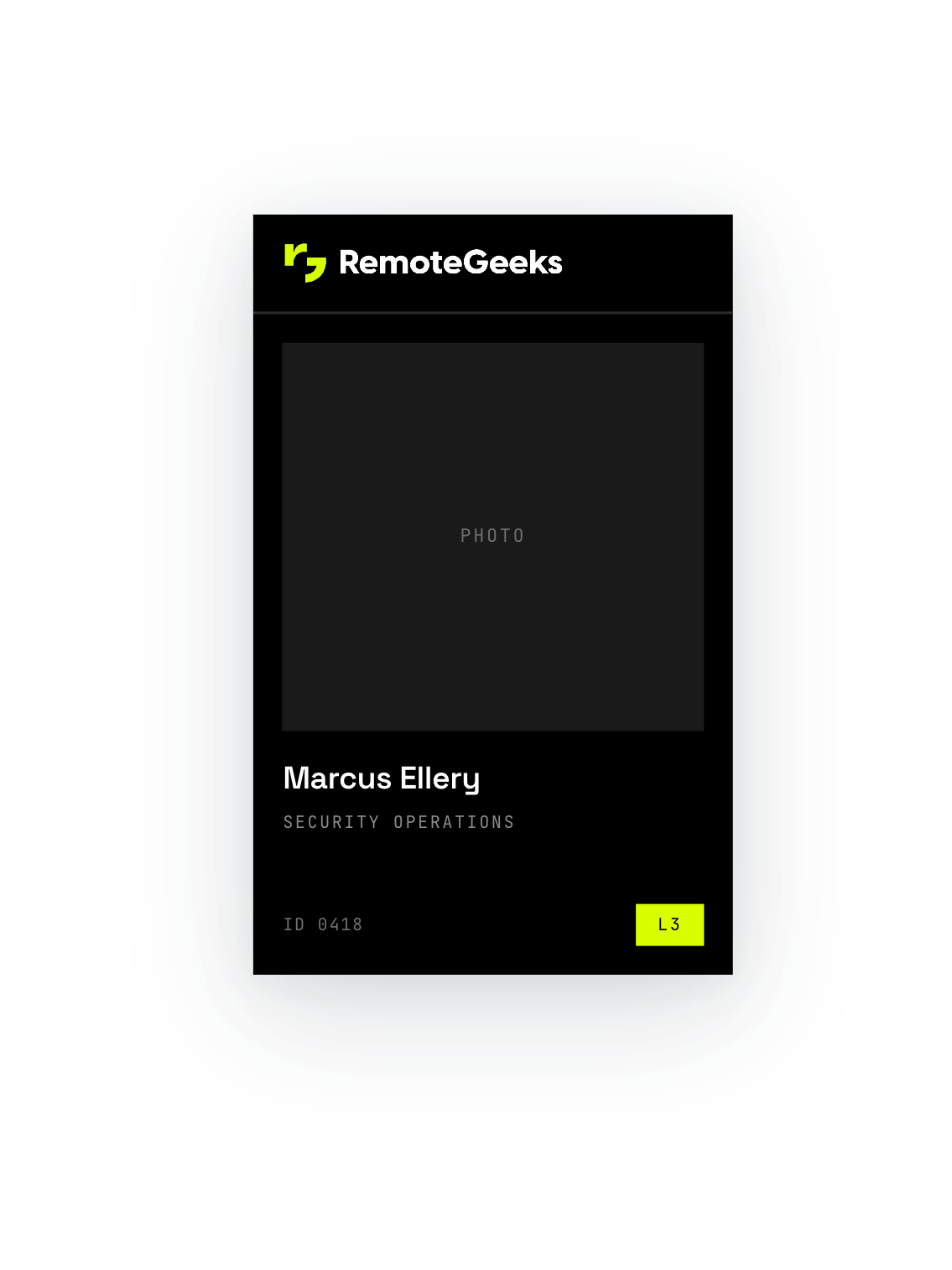 ID badge